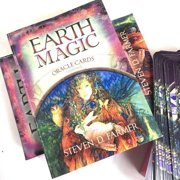 Earth Magic Oracle Cards by Steven D. Farmer - Picture 3 of 7